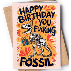 Funny Birthday Cards for Women, Men - Happy Birthday Card - Sister Birthday Card - Brother Birthday Card - 30th, 40th, 50th, 60th, 70th, 80th, 90th Birthday Card - Birthday Card for Him, Her