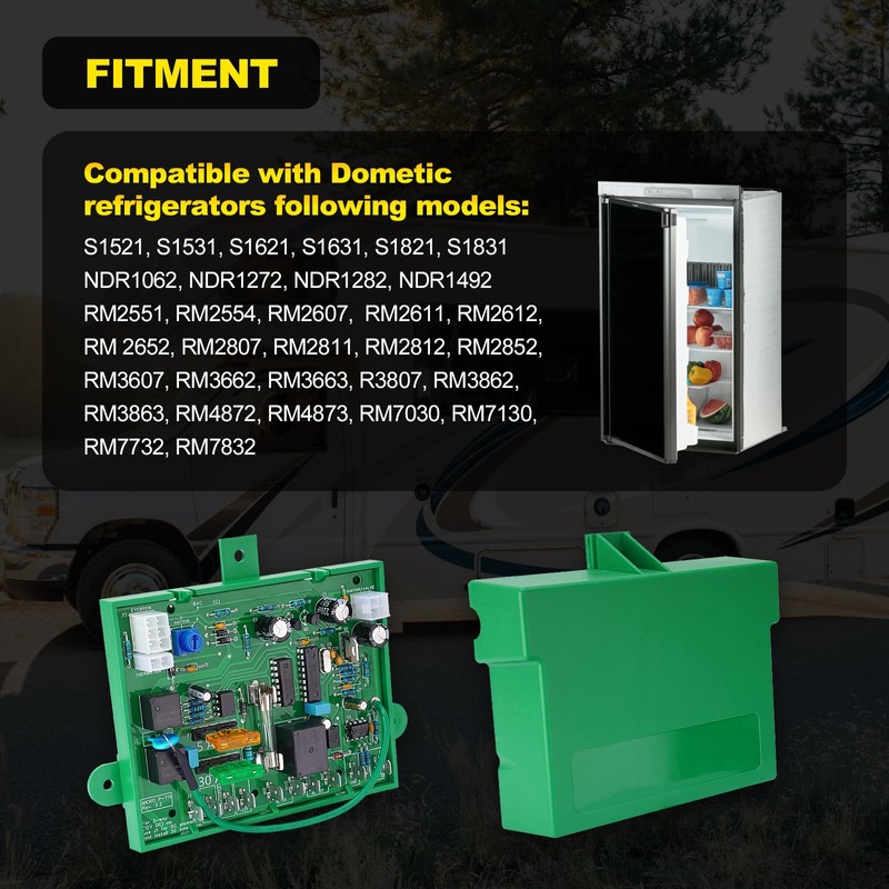 P-711 RV Refrigerator Main Power Control Circuit Board with Protective