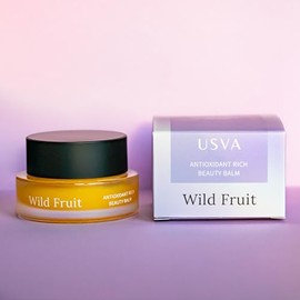 USVA Wild Fruit Antioxidant Rich Beauty Balm | Buriti and Passion Fruit | Nourishes and Protects | excellent for sensitive skin | Vitamins, antioxidants and linoleic acid support skin regeneration