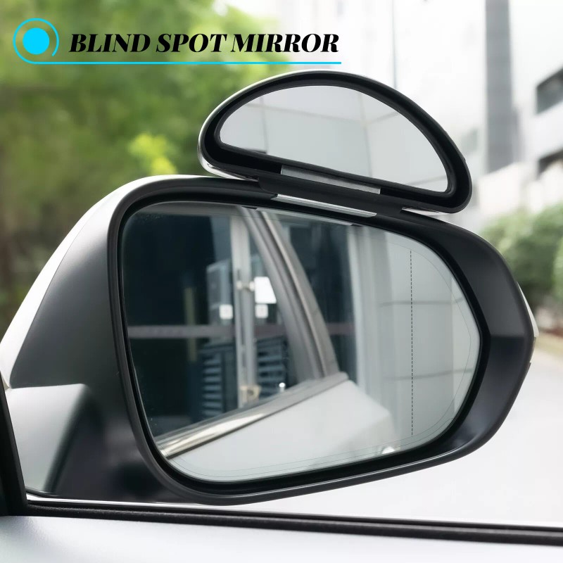 XUKEY Pair 360° Blind Spot Convex Mirrors Wide Angle Side