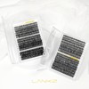 LANKIZ Lash Clusters, 30D+40D+50D Mix Individual Lashes, 320pcs D Curl