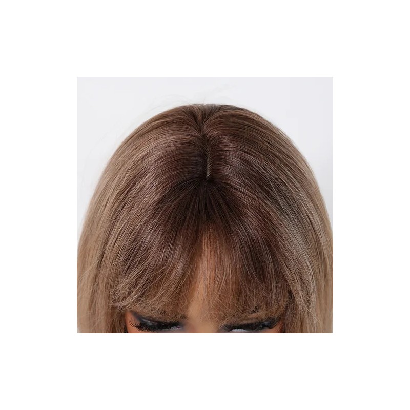 Pelucas De Mujer Dama Larga Y Ondulada Rubio Cabello Natural