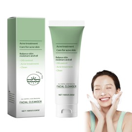 Gesichtsreiniger für strahlende Haut, Cleanser, Sanfte Tiefenreinigung mit Feuchtigkeitspflege, Natürliche Inhaltsstoffe für empfindliche Haut, Anti-Unreinheiten Gesichtswaschgel