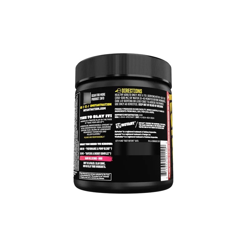 Pre Entreno Mutant Madness 30 Servicios Todos Los Sabores