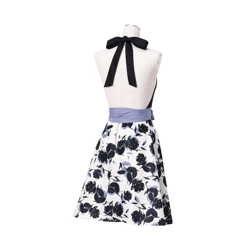 Francfranc Silhouette Full Apron, Blue