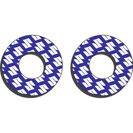 Factory Effex Suzuki Grip Donuts - Suzuki (Blue/White) (22-67400)
