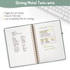 Forvencer Lined Spiral Journal Notebook with 300 Numbered Pages, B5