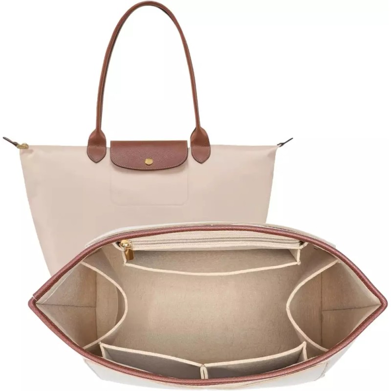 _Longchamp 도이아푸오스 펠트 지갑 정리함 롱샴 르 플리지 S 가방
