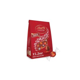 Lindt LINDOR Milk Chocolate Candy Truffles with Smooth, Melting Truffle Center