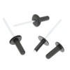 VVO Fasteners Black Aluminium Rear Bumper and Trim Mount Compatible