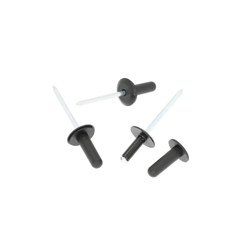 VVO Fasteners Black Aluminium Rear Bumper and Trim Mount Compatible