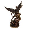 Archangel Michael Bronze Figurine Fights Evil