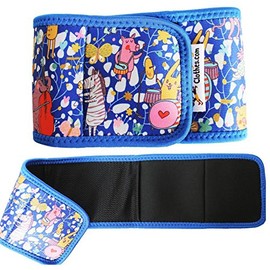 FunnyDogClothes Dog Diaper for Male Belly Band Reusable Washable Neoprene for Small and Big Large Dogs (XL: Waist 23" - 26", Blue)