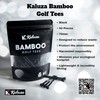 Kaluza Eco-Friendly Bamboo Golf Tees - 50 Pieces | 70mm