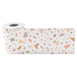 Teacher Created Resources Terrazzo Tones Straight Rolled Border Trim
