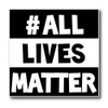 All Lives Matter ALM Square Sticker Decal (25)