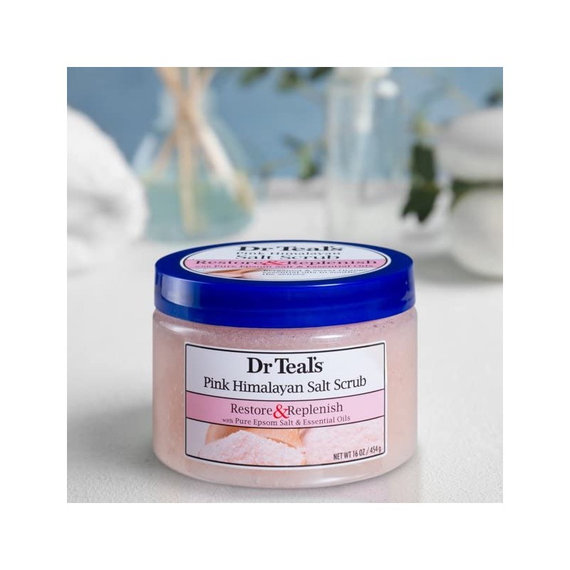 Dr Teal's Dr. Teal's Salt Scrub Pink Himalayan Restore 16