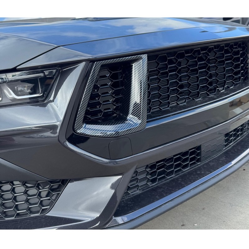 2024+ Mustang GT & GT Premium Front Grill Inserts (ABS