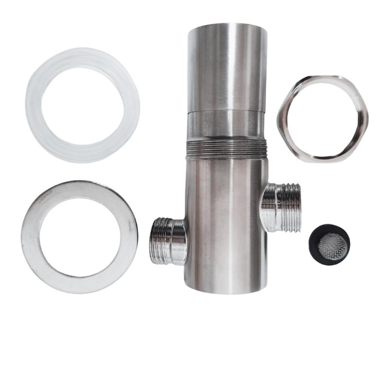 1/2" Non Hardened Tap with Button for Sinks, Showers, Fountains