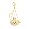 Clear Stone Mini Face Rabbit Yellow