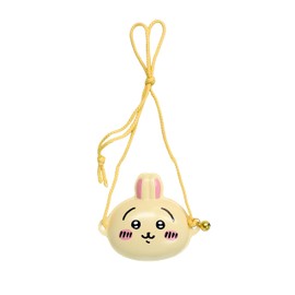 Clear Stone Mini Face Rabbit Yellow