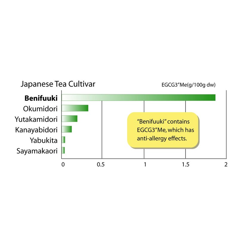 Benifuuki Green Tea Combo (Benifuuki Regular 100g/3.52oz + Organic Benifuuki