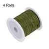 HARFINGTON 4 Rolls Nylon String Cord 45 Yards 0.4mm Nylon