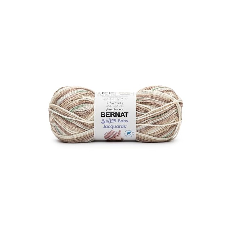Bernat Softee Baby Jacquards Yarn-Treefort 161052-52001