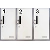 GOYAPRINT 100 Number Stickers 25mm 0 to 9 Number Plates
