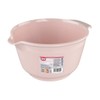 Dr. Oetker 4642 Retro 3 Litre Mixing Bowl, Plastic, pink,