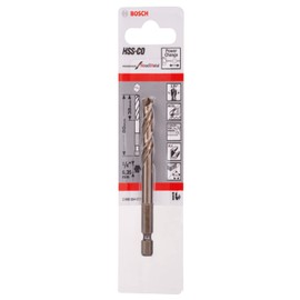Bosch 2608584677 1x HSS-Co Pilot Drill Bit (Ø 7.15 mm, Accessories Drill Drivers), Silver/Brown, 8cm x 4.4cm x 0.9cm