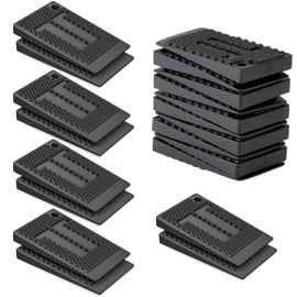 20 Pack Shims, Furniture Levellers, Rubber Wedge, Shims for Levelling, Plastic Shims for Leveling Tables Chair Fridge Toilet for Home Restaurant Use for Furniture, Table Feet, Chairs, Cabinets