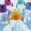 Evorie Tritan Weighted Straw Sippy Cup with Handles for Baby
