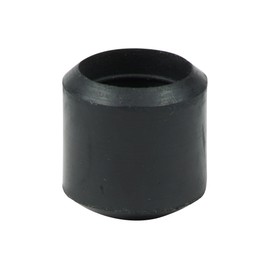 Black Rubber Furniture Feet Stoppers - Many Sizes & Quantities Available - Ideal for Tables & Chairs (25mm, Pack of 4) - by Lifeswonderful