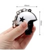 Bike Mini Helmet Keychain Key Case Key Ring Keychain Charm