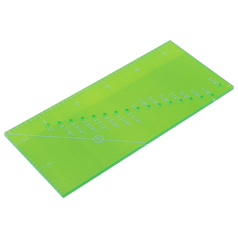 Magnetic Seam Guide Set Resistance Ruler Perforated Seam Measurement Quilting
