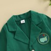 Muspeczenith Toddler Baby Boy Golf Outfit Long Sleeve Lapel Button