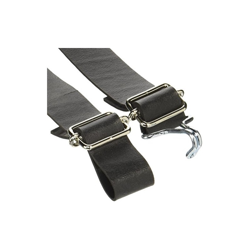 TRUSCO GR2025KW1 Rubber Rope Hardware with W Hook Buckle, 8.9