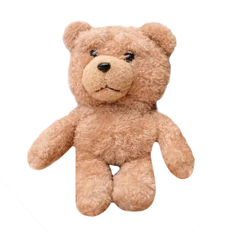 Plush 3D Brown Bear Case Cover Cute Winter Cartoon Case
