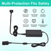 12V Power Adapter Cord for Igloo Iceless Thermoelectric Coolers, Compatible