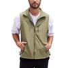 Gihuo Men's Golf Lightweight Photo Vest Fishing Travel Safari Vest