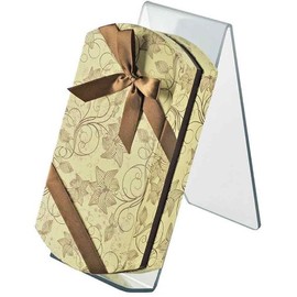 Azar Displays 515445 4.5-Inch Width by 9.5-Inch Depth by 10.5-Inch Height Acrylic Easel Display, 10- Pack