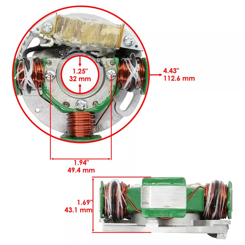 Celox Stator for Arctic Cat Cougar MC 1985 1986 1987