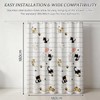 huipinghu Shower Curtain, Cats, 180 x 180 cm (71 x
