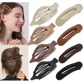 8pcs Flat Hair Clips for Thin Hair and Thick Hair