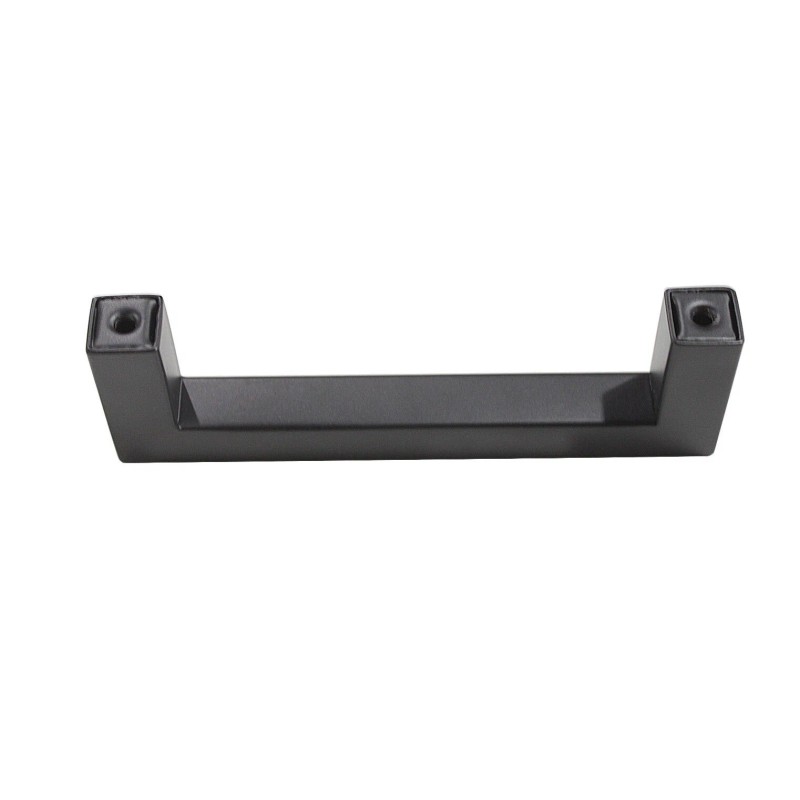 Gobrico 12mm 1/2" Black Kitchen Square Cabinet Handles Drawer Pull