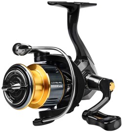 Spinning Reel Fishing Reels - Carbon Fiber 11lb Max Drag 5.7:1 Gear Ratio 5+1BB Aluminum Spool Ultra Smooth for Saltwater Freshwater Bass Fishing Spinning Fishing Reel 1500