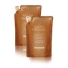 Oruna Organic Shampoo Treatment Set, Additive-free, Made in Japan (Smooth