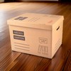 BURI Archive Box for 5 Lever Arch Files Moving Box