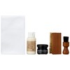 Safir Blue Shoe Shine Mini Jar Set, Single DX, Black